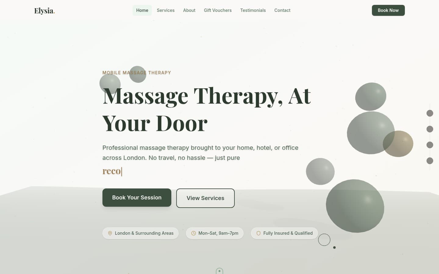 Elysia Wellness screenshot